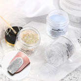 Acrylic Powder Crystal Flower Carve Nail Art Extension Builder Powder Manicure Acrylic Dipping Powder Glitter Liquid Tool Kit